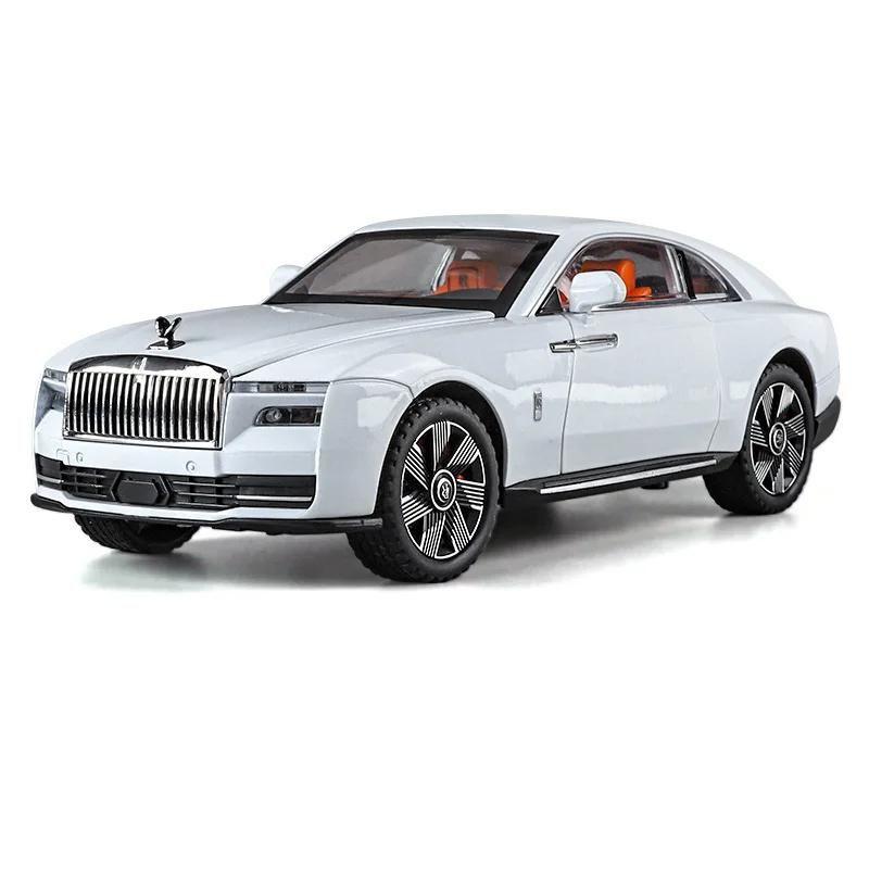 Carro Em Miniatura Rolls Royce Spectre Em Escala 1:24 Com Luz E